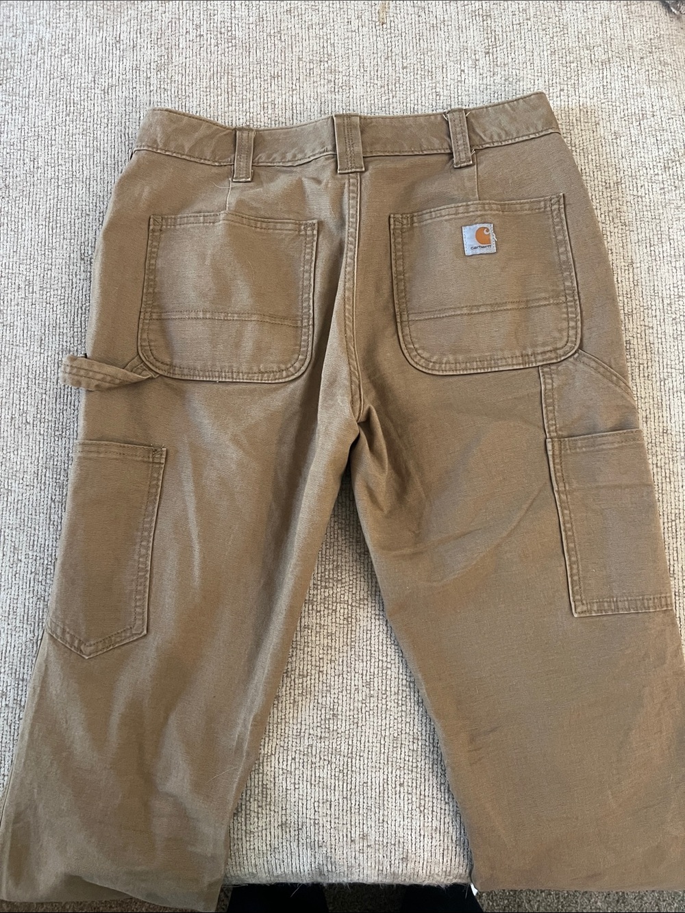 Carhartt Tan Canvas Cargo Pants - Picture 6 of 13